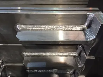 Aluminiumstützen