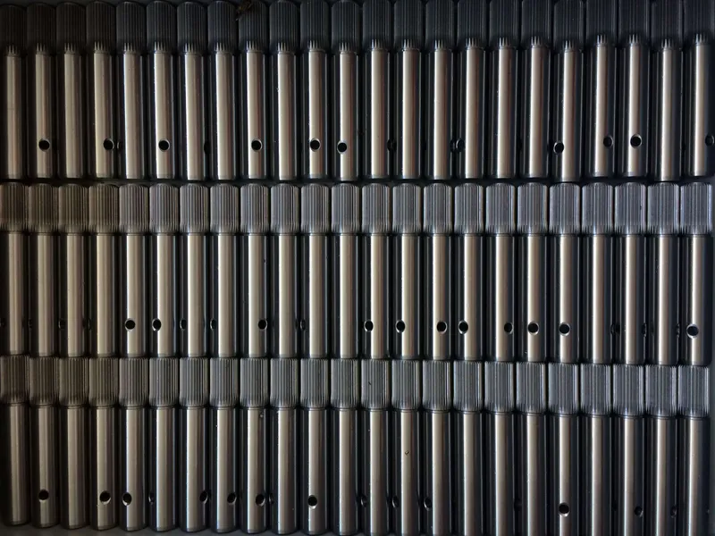 Schneckenradwelle