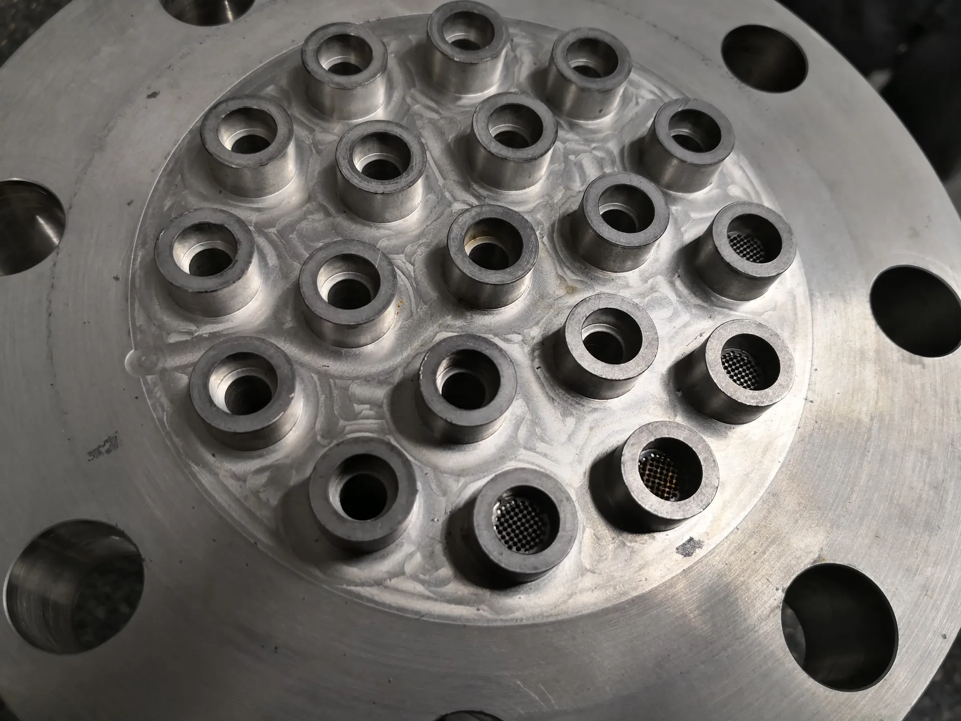 Edelstahlbauteil