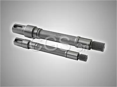 Reducer shafts for naval sector