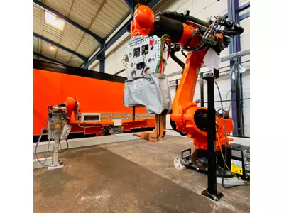 Roboterzelle Punktschweißen