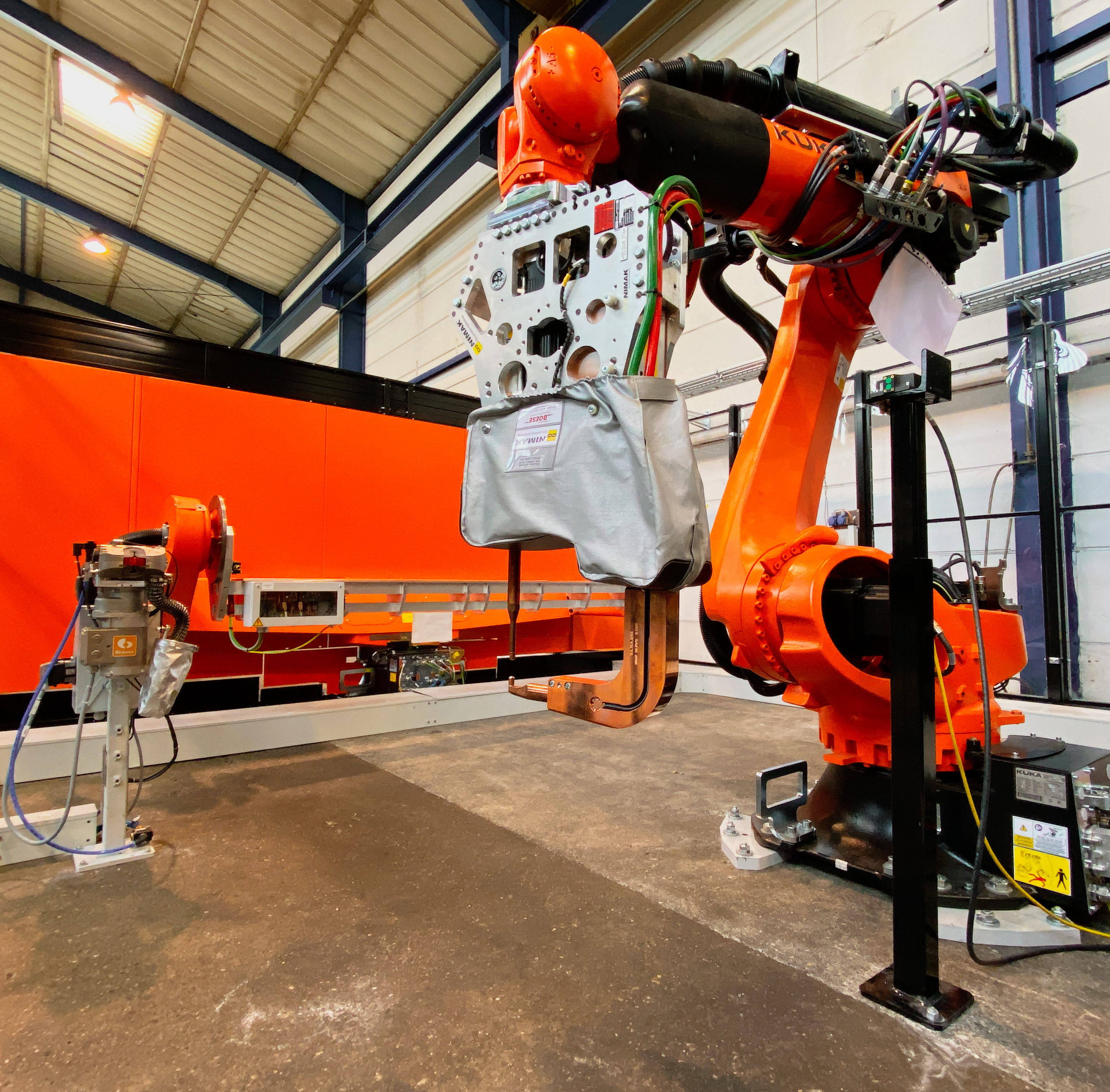 Roboterzelle Punktschweißen