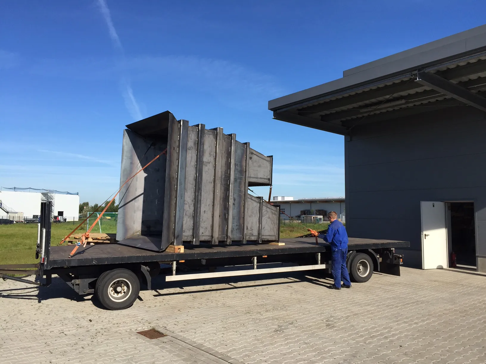 Trichterzelle Getreide/Futter Silo