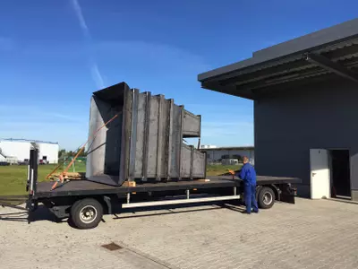 Trichterzelle Getreide/Futter Silo