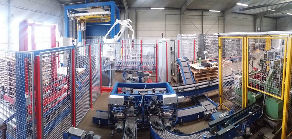 Roboter Linien