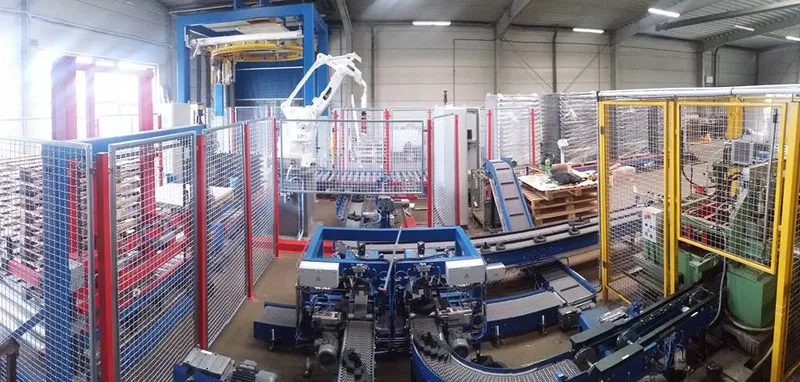 Roboter Linien