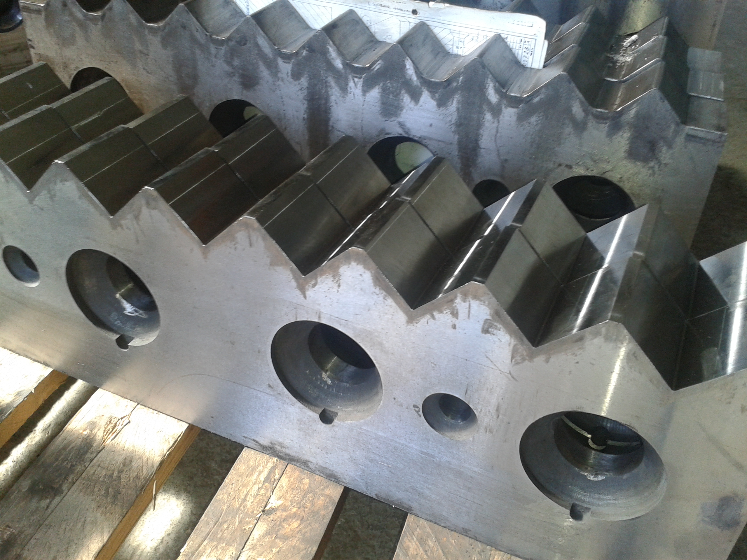 Messer f.d. Recyclingindustrie