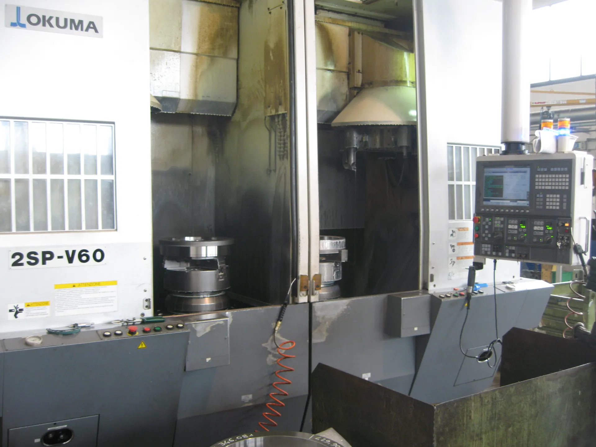 N°2 VERTICAL LATHES V60 TWIN SPINDLE