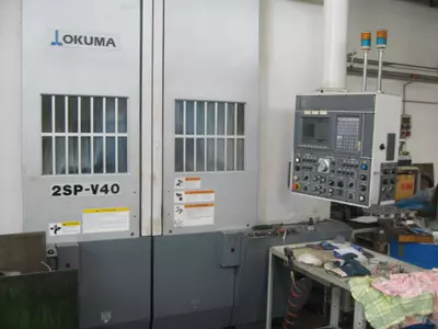  VERTICAL LATHES V40 TWIN SPINDLE