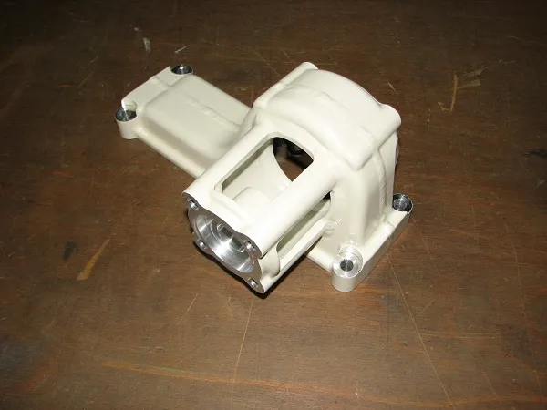 Prototyp Gussteil lackiert
