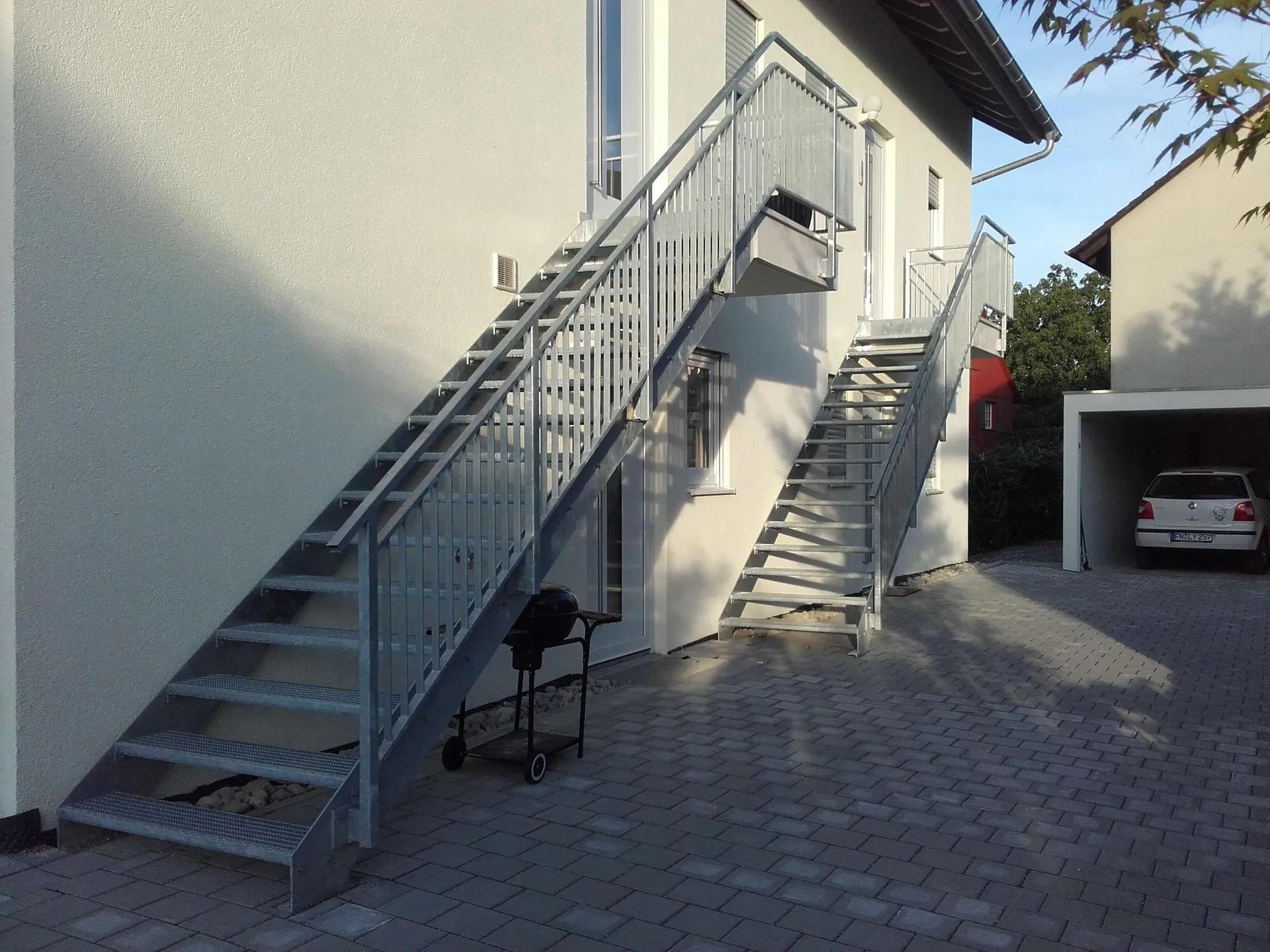 Stahlwangentreppe