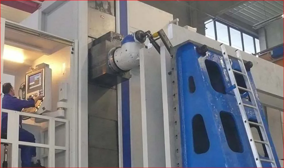 Hydrostatische Portalfräsmaschinen mit CNC-Steuerung