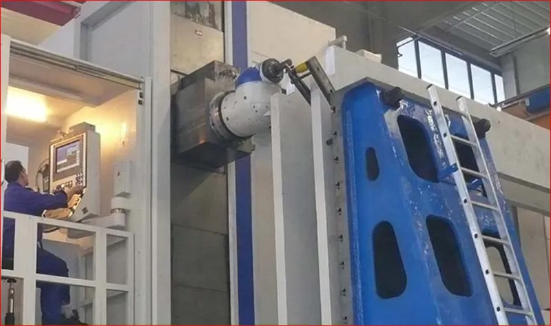Hydrostatische Portalfräsmaschinen mit CNC-Steuerung