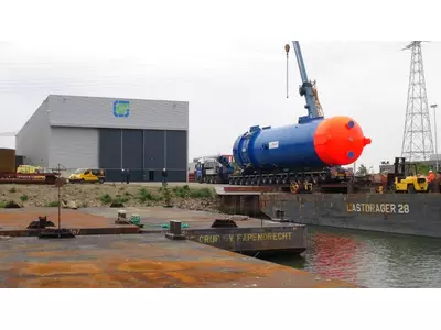 Blue Piling Pile Hammer