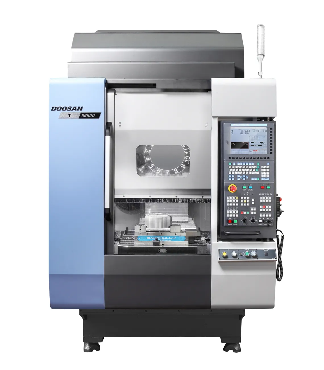 Doosan T3600D mit Roboter
