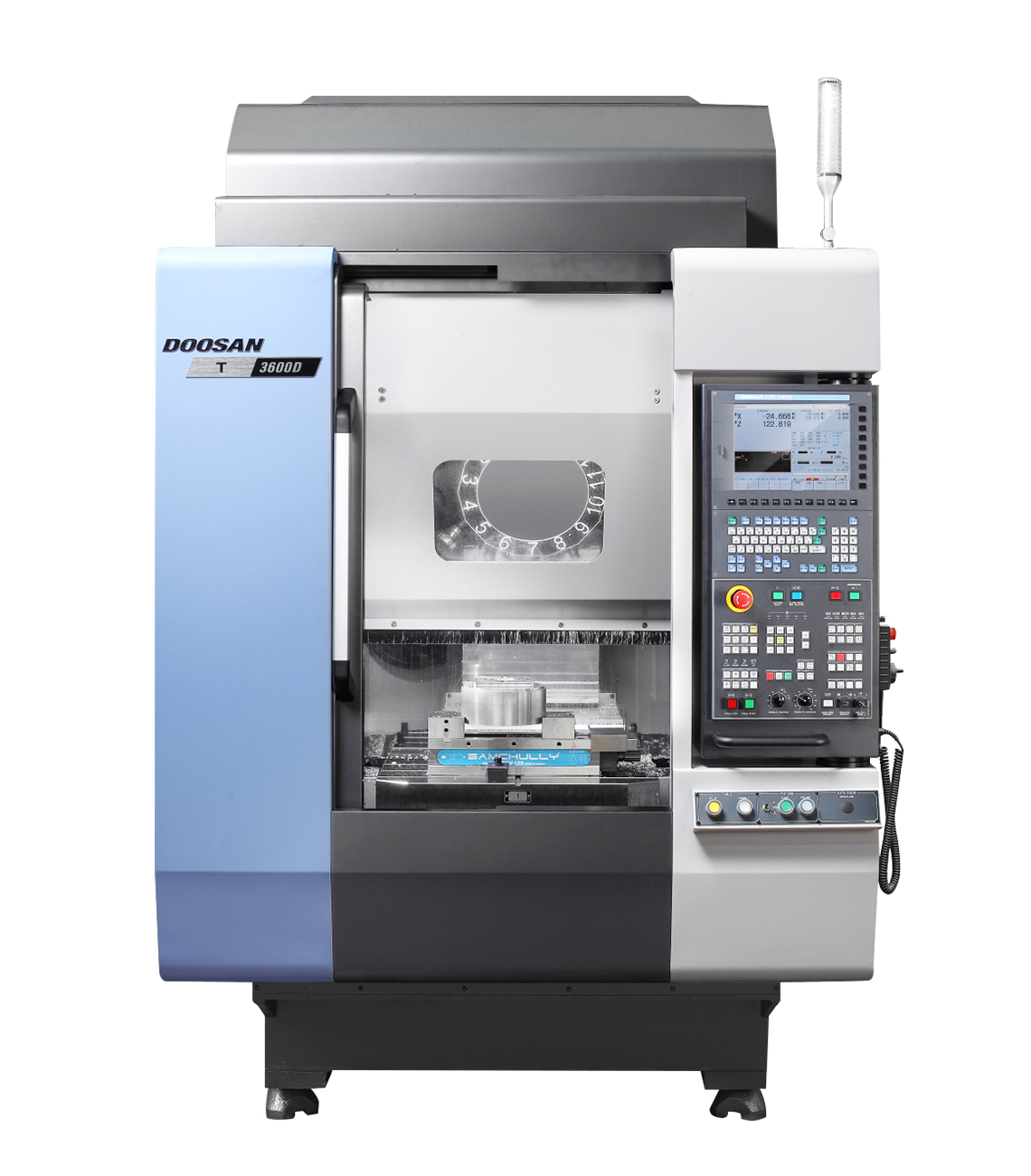 Doosan T3600D mit Roboter