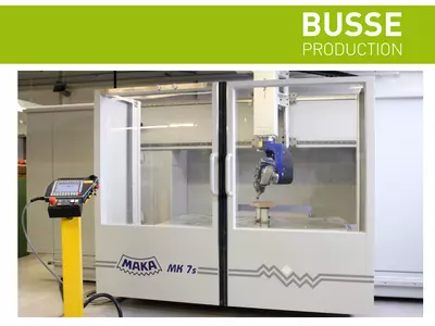 Mk7s 5-Achs-CNC Bearbeitungszentrum mit Mindermengen-Schmierung und Vakuum-Spannvorrichtung