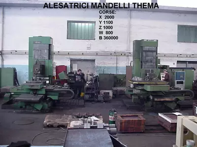 Mandelli CNC Bohrmaschine