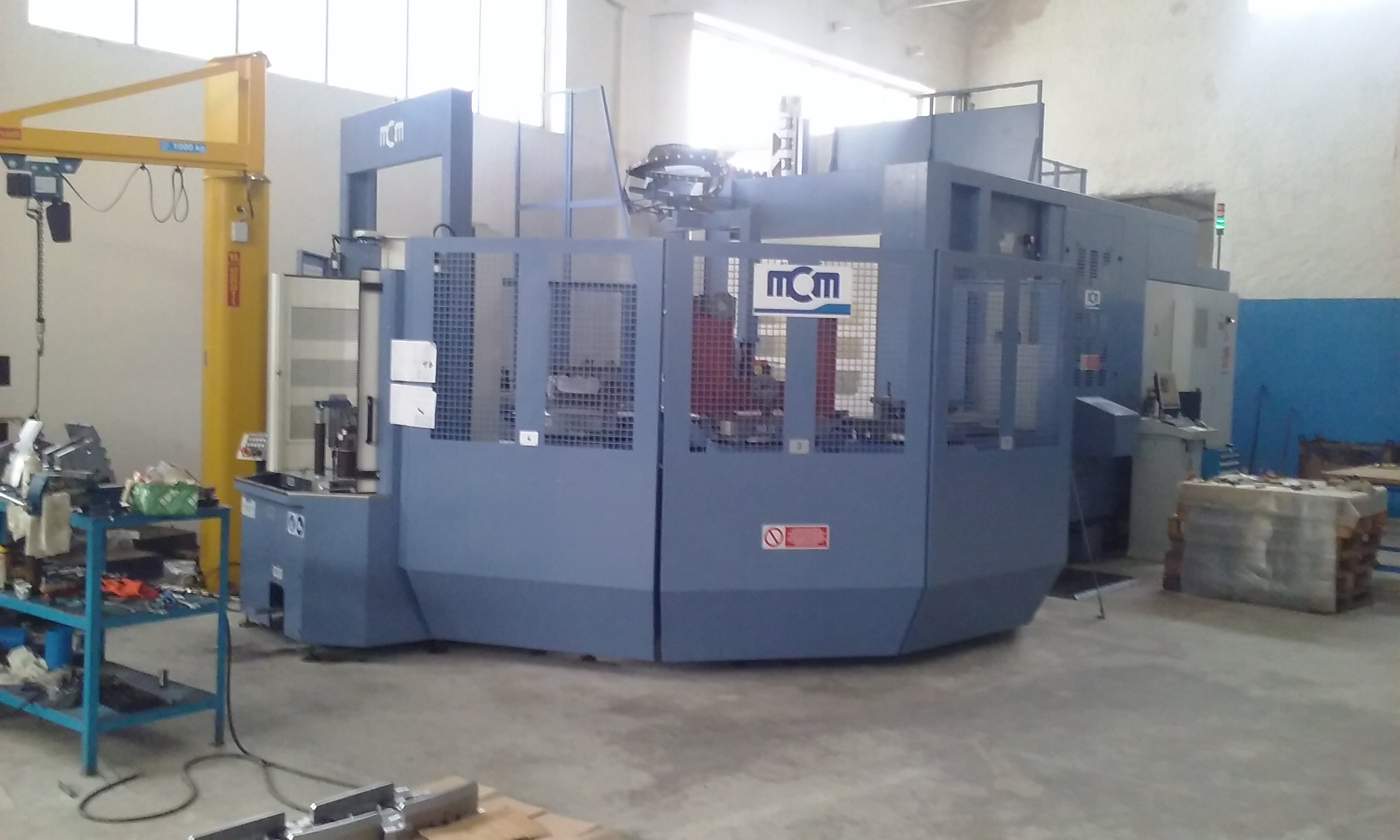 Machining centre manufacturing