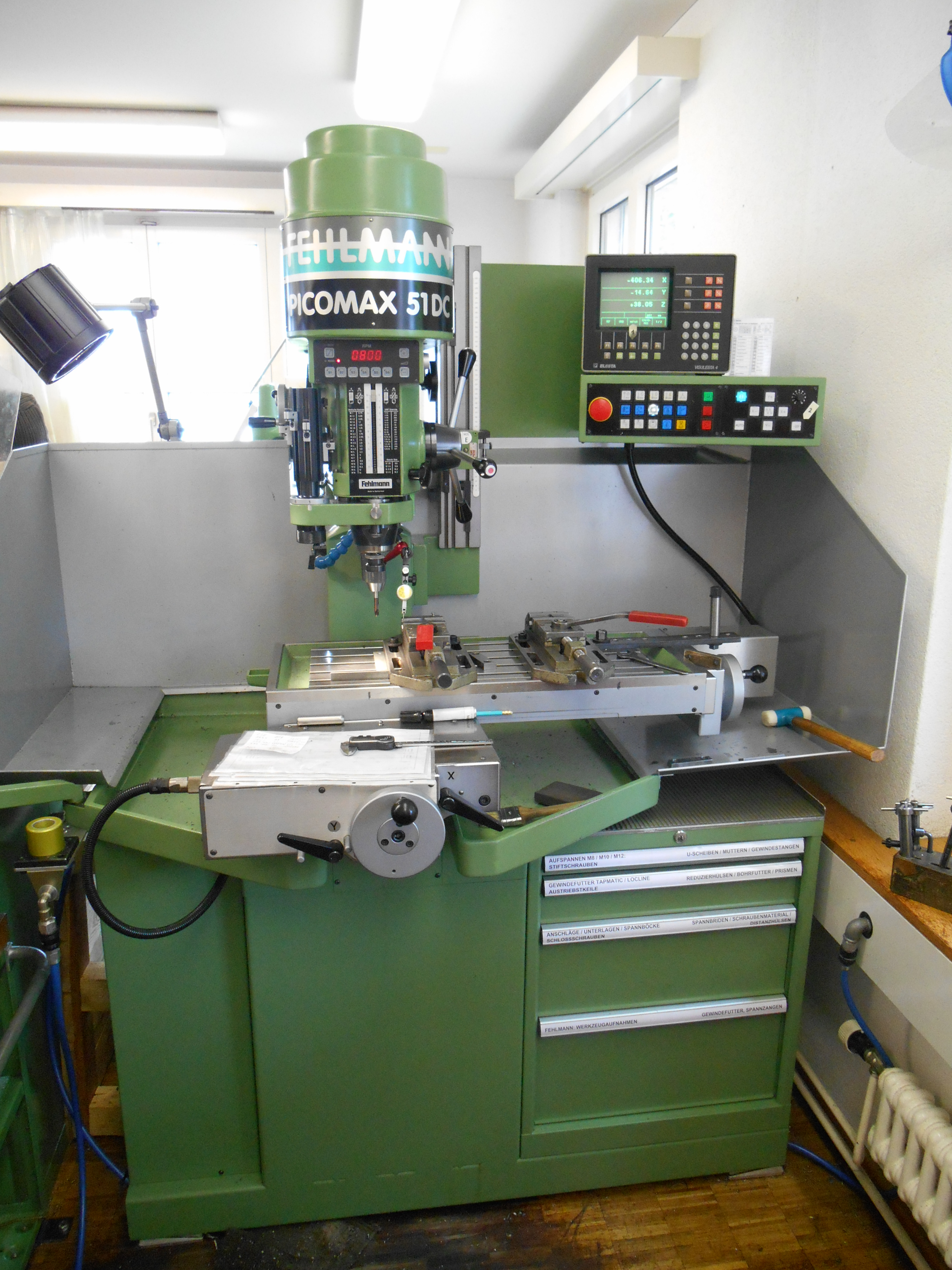 Picomax 51 DC-M / Koordinatenbohr- und fraesmaschine