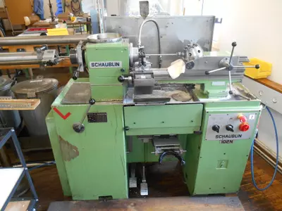 Revolverdrehbank Schaublin 102N mit Stangenlader