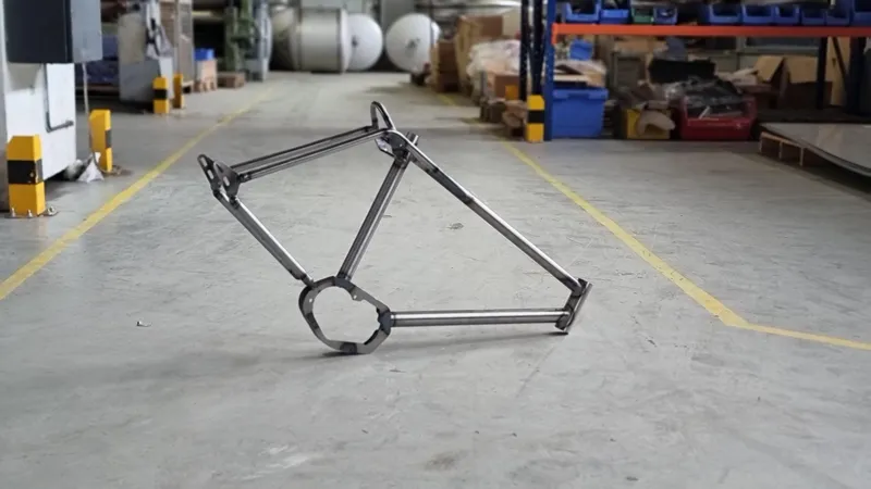 Fahrrad Rahmen aus CrMoSi