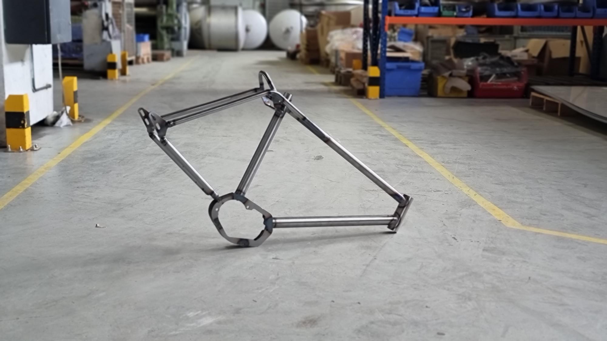 Fahrrad Rahmen aus CrMoSi