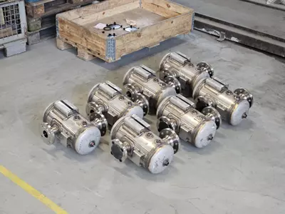 Druckbehälter DN200 aus 1.4571