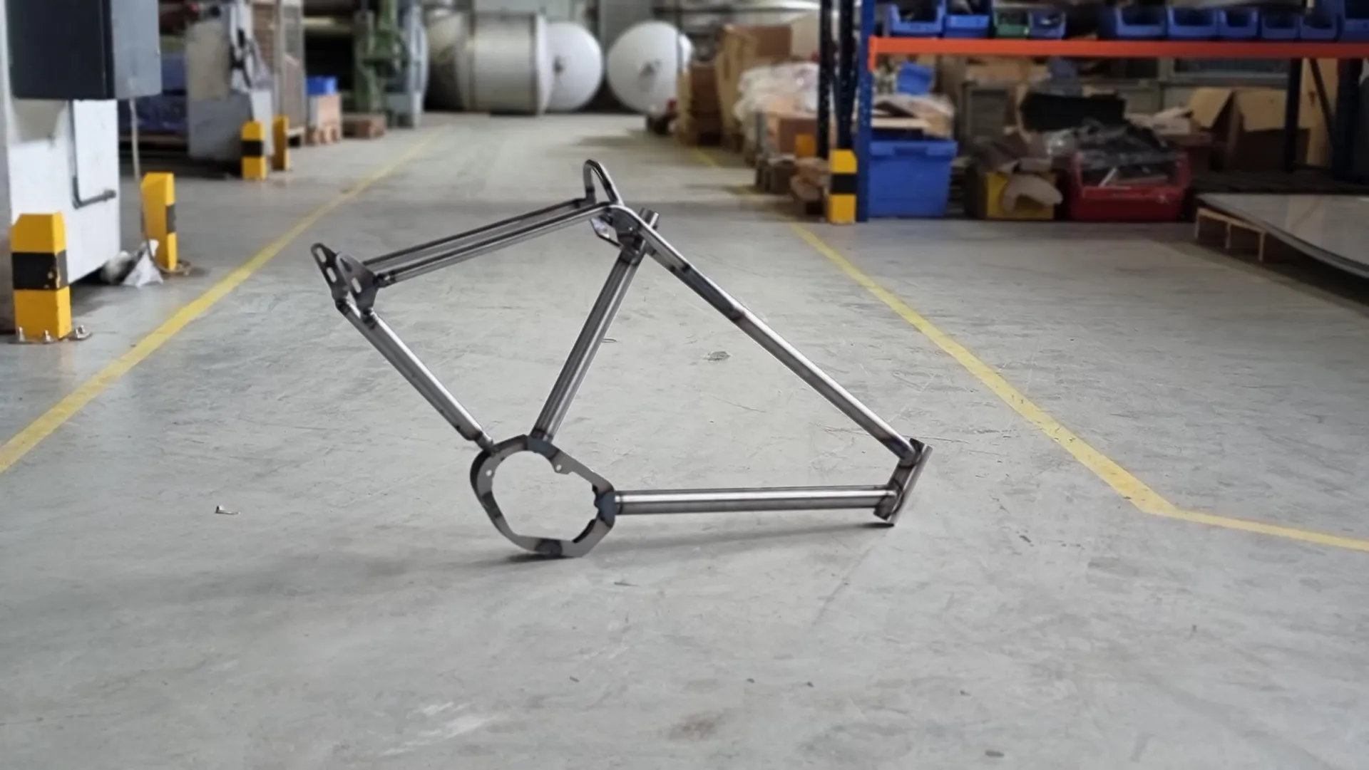 Fahrrad Rahmen aus CrMoSi