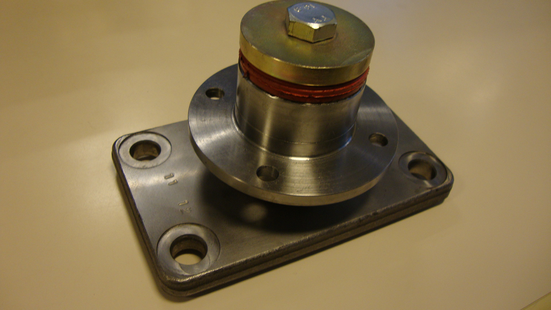 combined turning /milling part