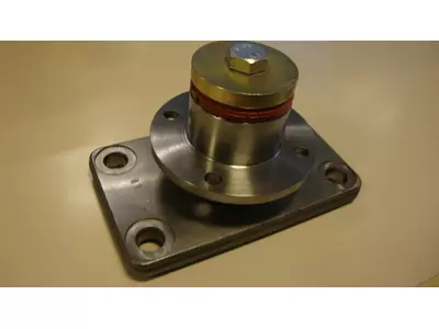 combined turning /milling part