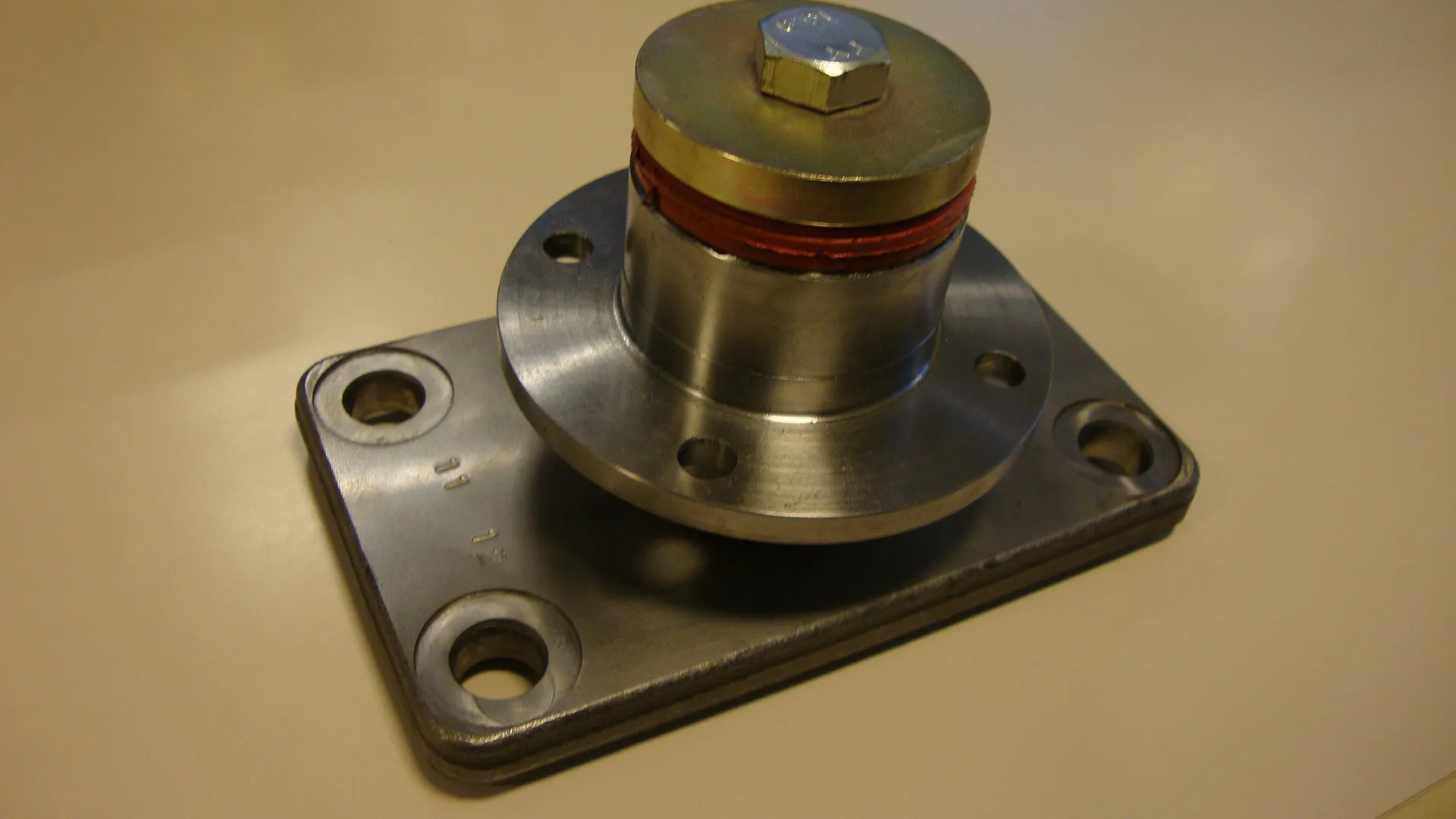 combined turning /milling part