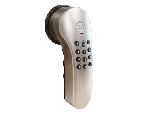 Handle with code