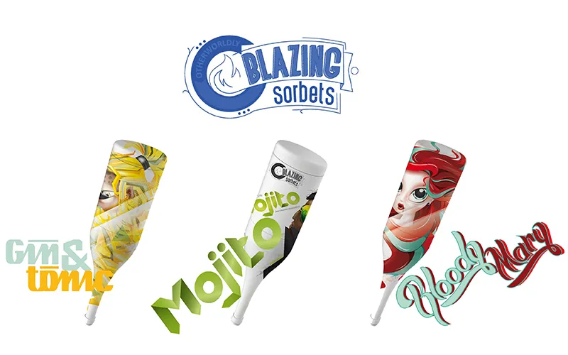 Blazing sorbets package