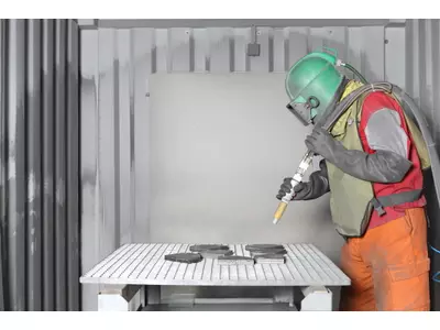 Durchlaufstrahlanlage