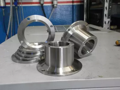 Perforated flange