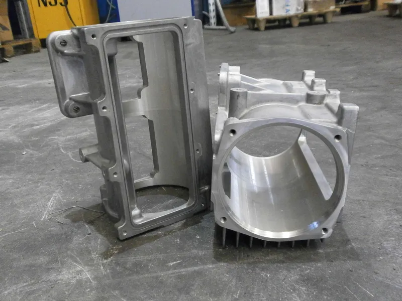 Aluminum component