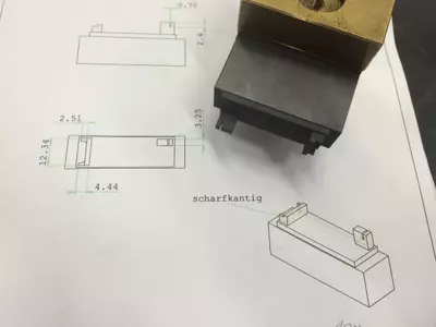 Elektrode aus Graphit