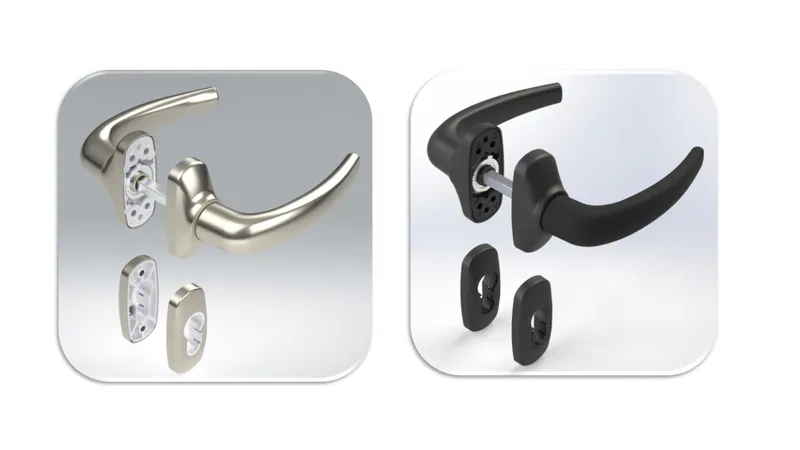 Profile Door Handle (Powder Coating & Anodizing)
