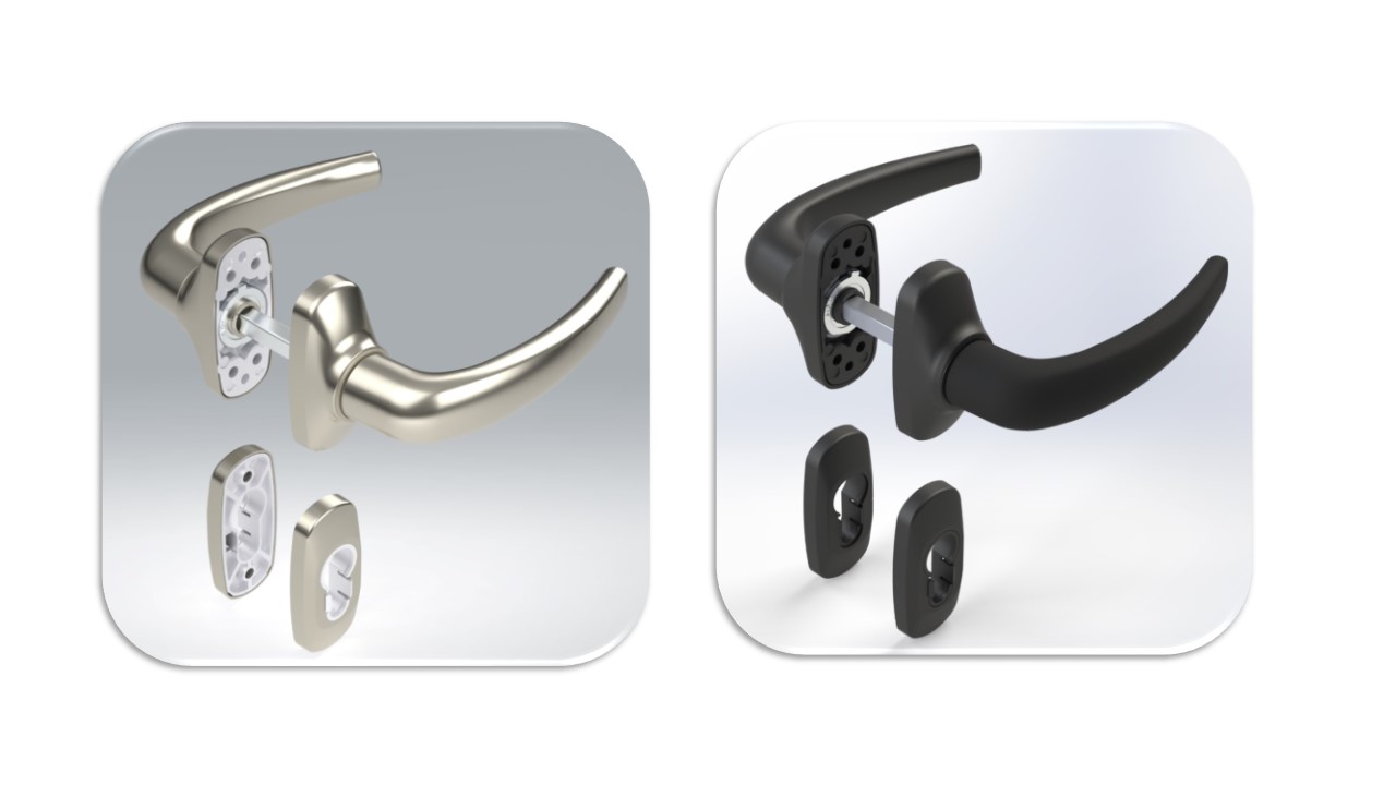Profile Door Handle (Powder Coating & Anodizing)