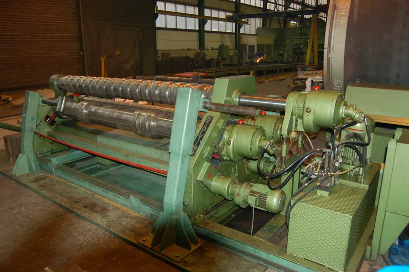 Dreiwalzen-Biegemaschine, max. Breite: 3050 mm, max. Biegestärke 16 mm