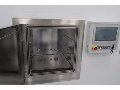 UHV-Trockenreinigungsanlage  mit Restgasanalysesystem