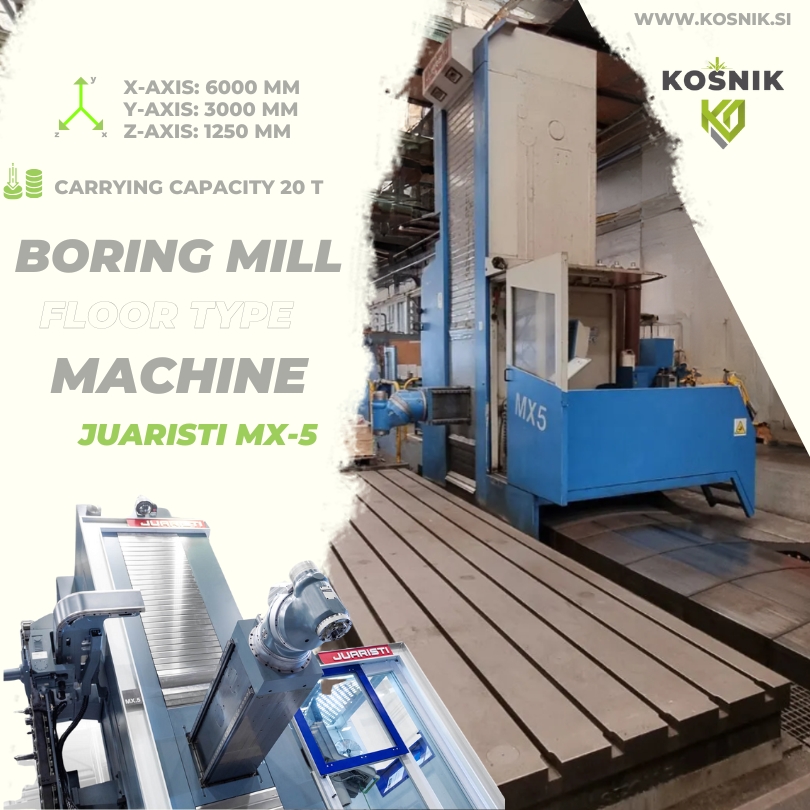 Boring mill floor type machine MX-5