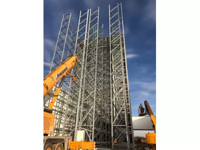 Stahlbau Hochregallager