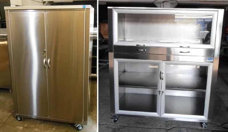 Stainless steel cabinets