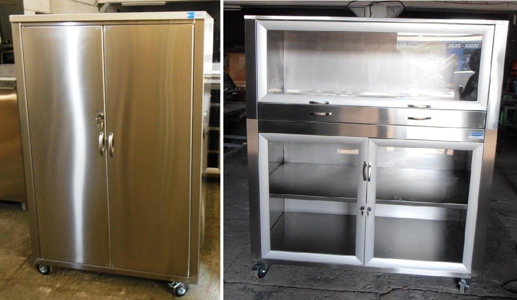 Stainless steel cabinets
