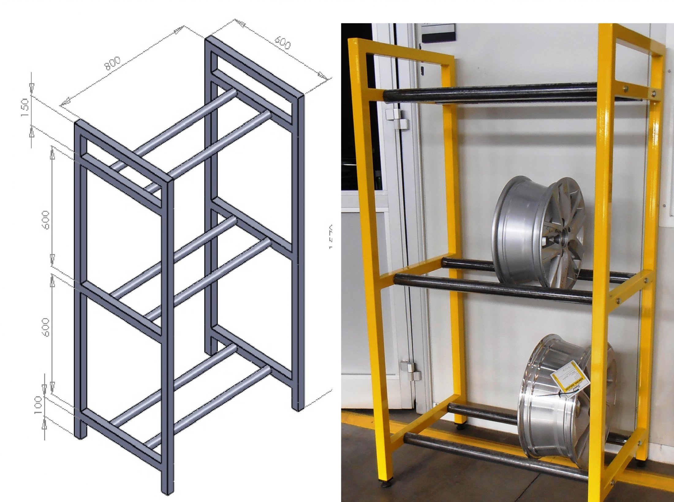 Rim shelves