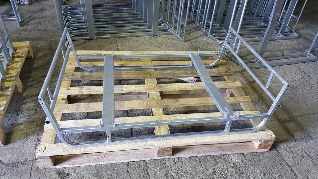 Galvanised frames