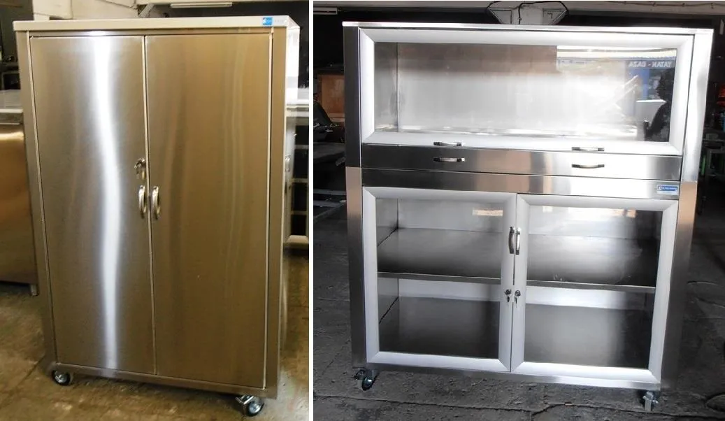 Stainless steel cabinets