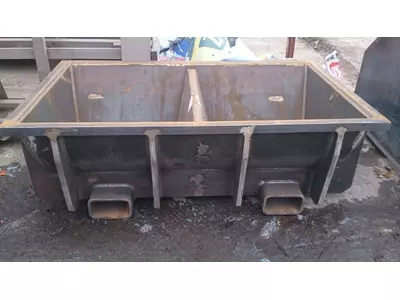 Schlackekübel aus Schweißkonstruktion